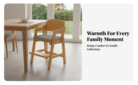Japanese design Adjustable Wooden Learning Chair Grows with Your Child Height-Adjustable Wooden Chair Multifunctional children's Furniture Multi-Purpose for Preschoolers, Toddlers, Parents, Dining Room, Homeschool Environment, Playroom, Classroom