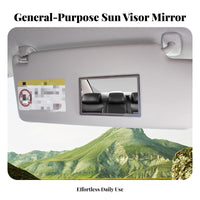 Car Sun Visor Mirror Thin Design Automotive Vanity Mirror Easy to Install for Women