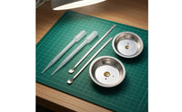 Mixing Dishes Metal Paint Mixing Set Easy to Combine Art Supply