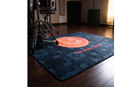 Drum Rug Mat Drum Rug with Non Slip Backing Stability Drumming Carpet for Rehearsal Room