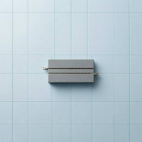 Metal Rails Wide Tram Track Section Joiners Straight Tram Track Grey