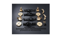 Axle Housing Kit Better Climbing Performance Steering Joint Low Center of Weight Distribution Diff Cover for Trail Runs