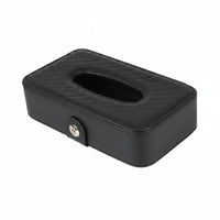 Space Saving Car Visor Tissue Box Compact Auto Add-on Universal Fit