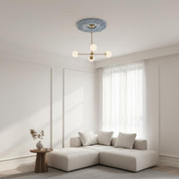 PU Ceiling Medallion French Design Ceiling Medallion Lightweight