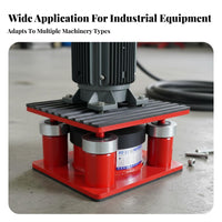 Noise Reduction Machinery Anti-Vibration Mount Long-Lasting Heavy Duty Shock Absorber Easy Installation Air Coil Vibration Damper Low Maintenance for Engineers, Factory Owners, Technicians, HVAC Units, Motors, Machine Rooms, Factories