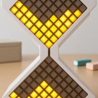 Faceted LED Countdown Timer Compact Timekeeper