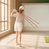 Anti-Slip Golf Swing Training Stick Long-Lasting Golf Practice Stick Portable Ergonomic for Golfers, Beginners, Home