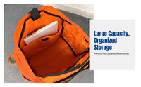 Travel Backpack, Large Capacity, Lightweight Oxford Fabric, Winter Sports, Outdoor Storage