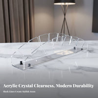 Acrylic Hat Rack No Installation Required Baseball Cap Display Stand for Bedroom