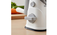 Interchangeable 3 in 1 Drum Cutter Stainless Steel Drums Rotary Cheese Grater Time Saving Hand Crank Vegetable Chopper Liberated for Meal Prep
