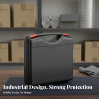 Shock-Resistant-Resistant Hard Plastic Tool Case Heavy-Duty Instrument Storage Case Secure for Photographers, Transportation, Outdoor