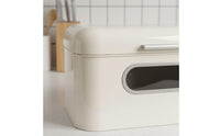 Metal Food Container with Window Extra Large Capacity Coffee Tea Storage Organizer Great Gift Idea Home Kitchen Countertop