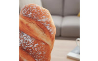 Realistic French Bread Shaped Cushion Creative Design  Cozy  Material Realistic Cushion for Culinary Enthusiasts