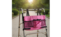 Insulated Walker Pouch Multiple Pockets Walker Storage Convenient Access Hanging Organizer for Shopping