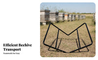 Beehive Relocation Stand Moving Stand Rounded Edges Lifting Rack Drainage Outdoor Equipment