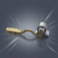 Cylindrical Housing Piano Slow-Fall Damper Curved Lever Arm Piano Soft Close Device Rectangular Base Music Hardware Metal