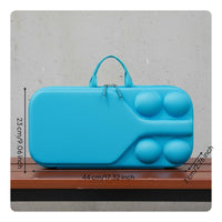 Scratch Resistant Hard Shell Pickleball Bag Lightweight Pickleball Paddle Case for Travel