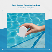 40 Pieces Oil Absorption Sponges Reusable Floating Surface Filter Easy to Clean Soft Touch for Swimming Pools, Bathtubs, Jacuzzi
