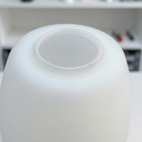 Plain Surface White Glass Lampshade Simple Frosted Glass Lampshade