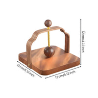 Restaurant Design Wooden Napkin Holder Desktop Organizer Square Napkin Holder Decorative for Hotel