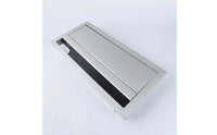 Desk Grommet with Brush Slim Cable Grommet with Brush Desk Cord Outlet Aluminum Hardware Easy to Install