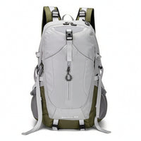 Mountaineering Backpack Ergonomic Hiking Backpack with Frame Adjustable Bag for Climbers, Travel