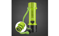 Rugged Flashlight with Wrist Strap Compact Handheld Flashlight Mini Torch for Night Work