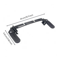 Front Footrest Assembly Black Foot Peg Easy Installation Vehicle Part