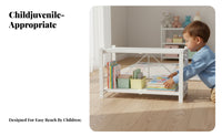 With casters four-tier Foldable Rolling storage-space Saving four-tier foldable Rack adaptable Shelving multi-use Installationcomplimentary for Students, Families, homeowners, Living Room, Bedroom, awayice, Kitchen