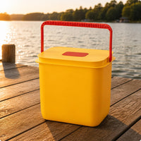 Fishing Seat Bucket Thickened Portable Fishing Bucket Sit on Top Outdoor Storage for Anglers