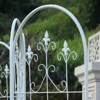 50cm Metal Garden Trellis, Decorative Plant Supports for Climbing Roses & Vines, European Artistic Welded Frame, No Installation Required
