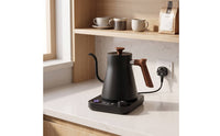Temperature Control Electric Gooseneck Kettle Stainless Steel Gooseneck Kettle Digital Water Boiler Exact for Coffee Lovers, Baristas, Kitchen
