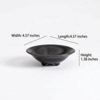 Vintage-Inspired Ceramic Planter Bowl, Round Flower Pots for Indoor Plants, Small Three-Legged Retro Flower Pot, Decorative Table Centrepiece