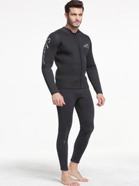 1.5mm潜水服分体潜水上衣裤子男女长袖防寒防晒冲浪浮潜衣冬泳衣
