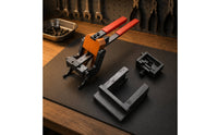 Engine Cylinder Part Eccentric Shaft Clamp Tool Black and Orange Eccentric Shaft Clamp Tool Tempered Steel Cylinder Part Spring Compressor
