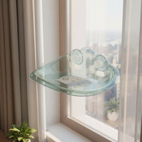Cat Sunbathing Shelf Traceless Removal Window Mounted Cat Bed Soft Shape Pet Supplies for Balcony