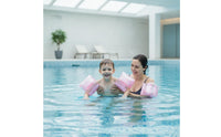 Glitter Inflatable Arm Floaties Transparent Arm Floaties Thickened Armbands Comfortable for Children, Adults, Beginners, Swimming Pool, Water Play, Swim Practice