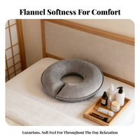 Comfortable U-Shaped Face Cushion Skin-Friendly Donut Face Pillow Long-Lasting for Estheticians, Chiropractors, Home, Medical Center