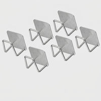 Stainless Steel No Drill Kitchen Organizer for Pot Lids and Cutting Boards, Wall Mounted Pot Lid and Cutting Board Holder
