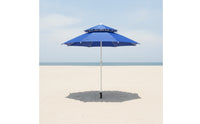 Umbrella with Tilt Tiltable Straight Pole Umbrella Vented for Patio, Backyard, Market Stall