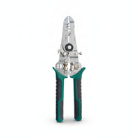 Spring-Loaded Multifunction Wire Stripper Insulated Handles Wire Stripping Plier Cutting Cutting Edges Electrical Plier Multi-Purpose