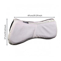 Shock Absorbing Saddle Pad Strap Loop Contoured Saddle Pad Equine Riding Supplies