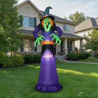 Giant Halloween Inflatable Witch Tall Witch Inflatable Spooky