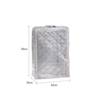 Winter Bird Cage Cover Zippered Opening Insulated Bird Cage Cover Breathable Material Pet Accessory for Indoor