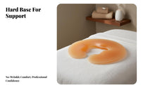 Traceless Beauty Bed Face Pad Comfortable Support Silicone Face Pillow Ergonomic Design for Beauticians, Spa Owners, Facial Treatments, Home
