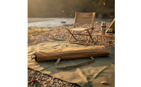 Lightweight Canvas Fishing Rod Bag Large Capacity Fishing Pole Storage Bag Wear-Resistant Adjustable Strap for Outdoor, Travel