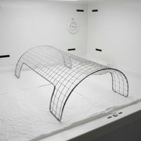 Bearded Dragon Basking Stand Rust Resistant Mesh Basking Ramp Long-Lasting
