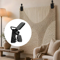 4 Pieces Spring-Loaded Tapestry Hooks with Clips Easy to Install Tapestry Clips Secure Quilt Hangers Heavy-Duty for Bedroom