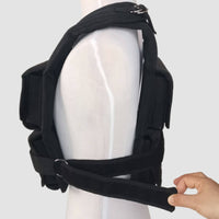 Adjustable Weighted Vest Padded Weighted Training Vest Close-Fitting Minimal Movementunrestricted for Runners, Gym