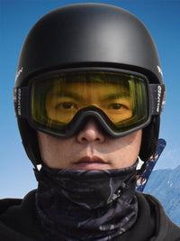 滑雪镜防雾滑雪护目镜男双层柱面单板滑雪眼镜女卡近视雪地防风镜